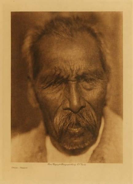Edward S. Curtis - *50% OFF OPPORTUNITY* Otila - Maidu - Vintage Photogravure - Volume, 12.5 x 9.5 inches