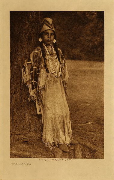 Edward S. Curtis - *50% OFF OPPORTUNITY* Umatilla Girl - Vintage Photogravure - Volume, 12.5 x 9.5 inches