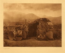 Description by Edward S. Curtis: The Mono inhabit east-central California from Owens lake to the head of the southerly affluents of Walker river. The snow-capped Sierra Nevada rises abruptly on the western border of this inland basin.