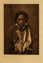 Edward S. Curtis - *50% OFF OPPORTUNITY* Shirt - Kalispel - Vintage Photogravure - Volume, 12.5 x 9.5 inches