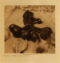Edward S. Curtis - *50% OFF OPPORTUNITY* Rattles of Arikara Bear Medicine Men - Vintage Photogravure - Volume, 12.5 x 9.5 inches