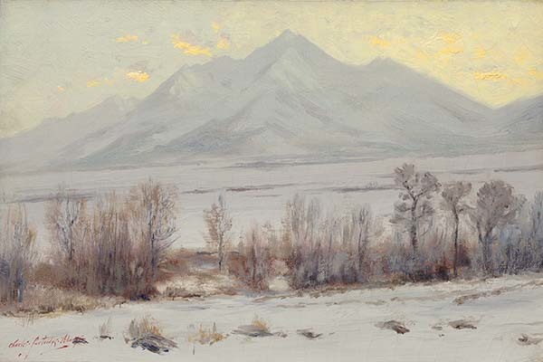 Charles Partridge Adams - Mt. Princeton after Snow border=