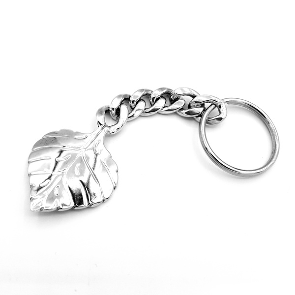 Hayes Silver and Goldsmithing - Key chain: #5 Small - Sterling Silver