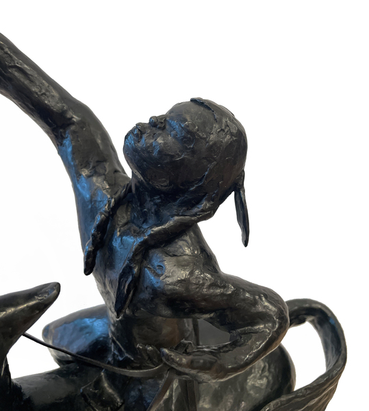 Michael Naranjo - Earth, Fire and Wind - Bronze - 28 1/2 x 16 x 12 inches