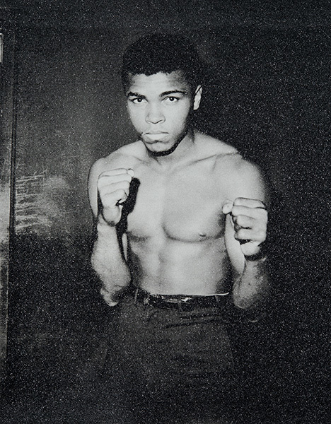 Russell Young - Ali, Black and White Edition border=