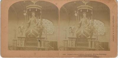  Title: Aspen's Silver Queen , Date: 1893 , Size: 3 1/2 x 7 inches , Medium: Vintage Stereoview , Edition: Vintage