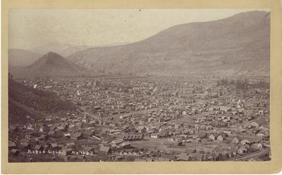  Title: Aspen, Colorado Looking toward Red Butte , Date: 1889 , Size: 5 x 8 inches , Medium: Vintage Boudoir Card , Edition: Vintage