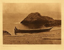  Title:   Plate 285 Columbia near Wind River , Date: 1910 , Size: Portfolio, 18 x 22 inches , Medium: Vintage Photogravure , Edition: Vintage