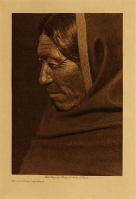  Title: Good Man - Arapaho , Date: 1907 , Size: Volume, 12.5 x 9.5 inches , Medium: Vintage Photogravure , Edition: Vintage