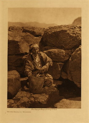 Edward S. Curtis - *40% OFF OPPORTUNITY* Water Baskets - Wishham - Vintage Photogravure - Volume, 12.5 x 9.5 inches