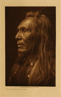  Title: Three Eagles - Nez Perce , Size: Volume, 12.5 x 9.5 inches , Medium: Vintage Photogravure