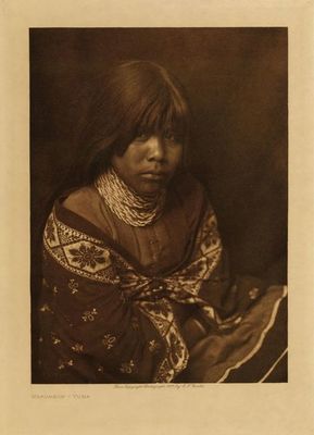  Title: Havchach - Yuma , Date: 1907 , Size: Volume: 12.5 x 9.5 inches , Medium: Vintage Photogravure