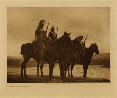  Title:   Custer's Crow Scouts , Date: 1908 , Size: Volume, 9.5 x 12.5 inches , Medium: Vintage Photogravure