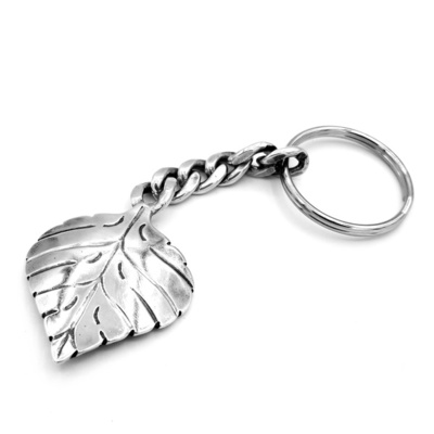  Title: Key chain: #7 Large , Medium: Sterling Silver