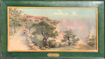  Title: El Tovar, Grand Canyon Arizona , Date: 1906 , Size: 17 1/2 x 35 inches , Medium: Vintage Chromolithograph