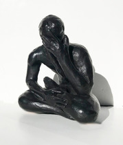 Michael Naranjo - Migraine - Bronze - 4 3/4 x 4 1/2 inches