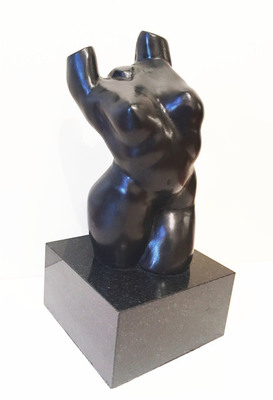 Michael Naranjo - Torso II - Bronze - 12.5 x 6 x 6 inches