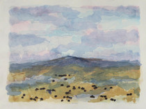  Title: Gallatin Angus II , Size: 34 x 45 inches , Medium: Hand-Colored Lithograph , Signed: Signed , Edition: 37/60