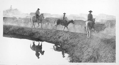 Woodrow Blagg - Into the Mist - Giclee on Archival Heavyweight Rag Paper - 30 x 56 3/4 inches - Limited edition of 25