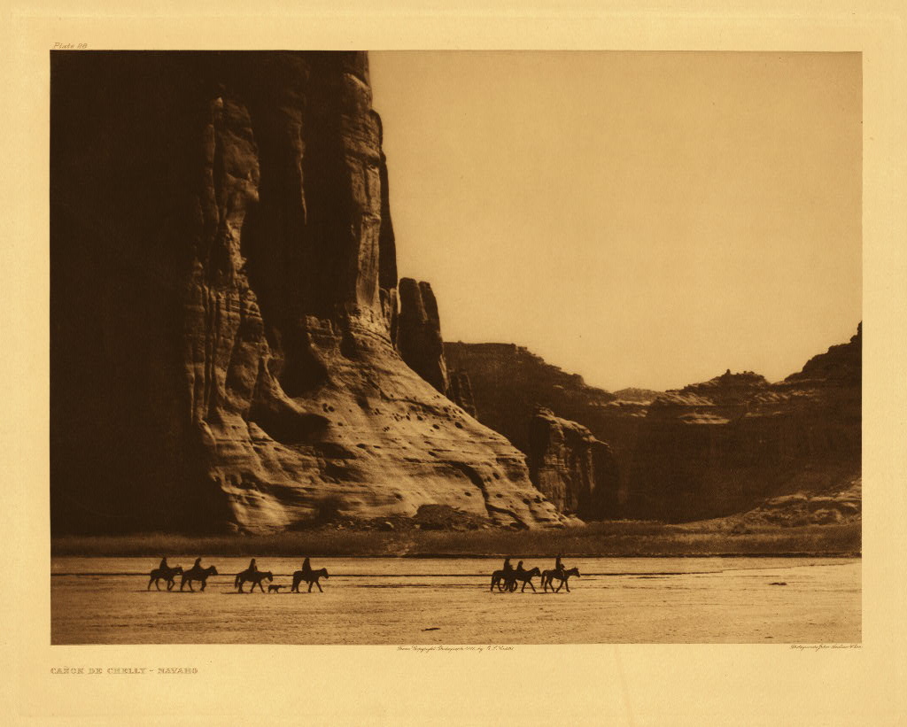 Plate 28 Canon de Chelly - Navaho