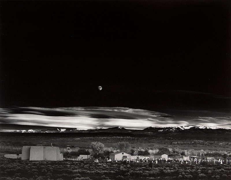 Ansel Adams Moonrise