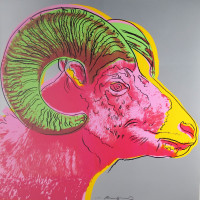 Warhol Bighorn Ram